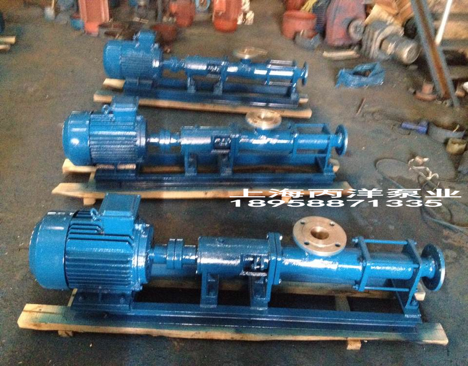 G型螺桿泵廠家，單螺桿泵，浙江螺桿泵廠家，上海螺桿泵廠家